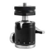 BEXIN K-19 Multifunctional Aluminum Alloy Cold Shoe Ball Head Tripod Mount, K-19